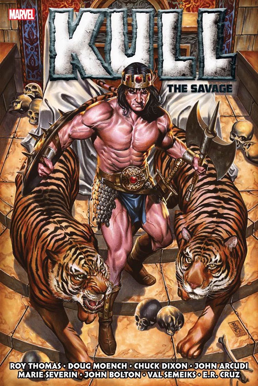 Kull The Savage Original Marvel Years Omnibus HC Book Market Mark Brooks Cover