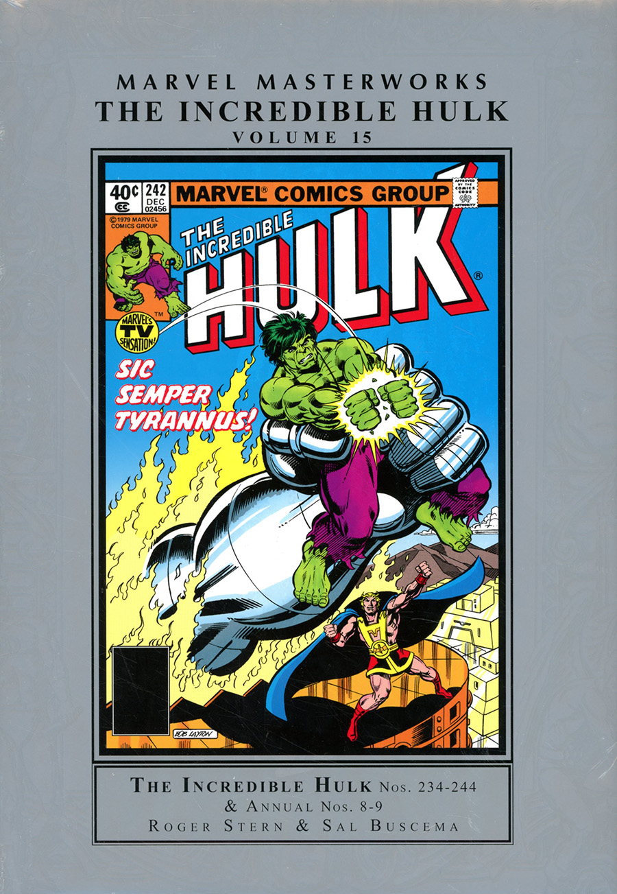 Marvel Masterworks Incredible Hulk Vol 15 HC Regular Dust Jacket