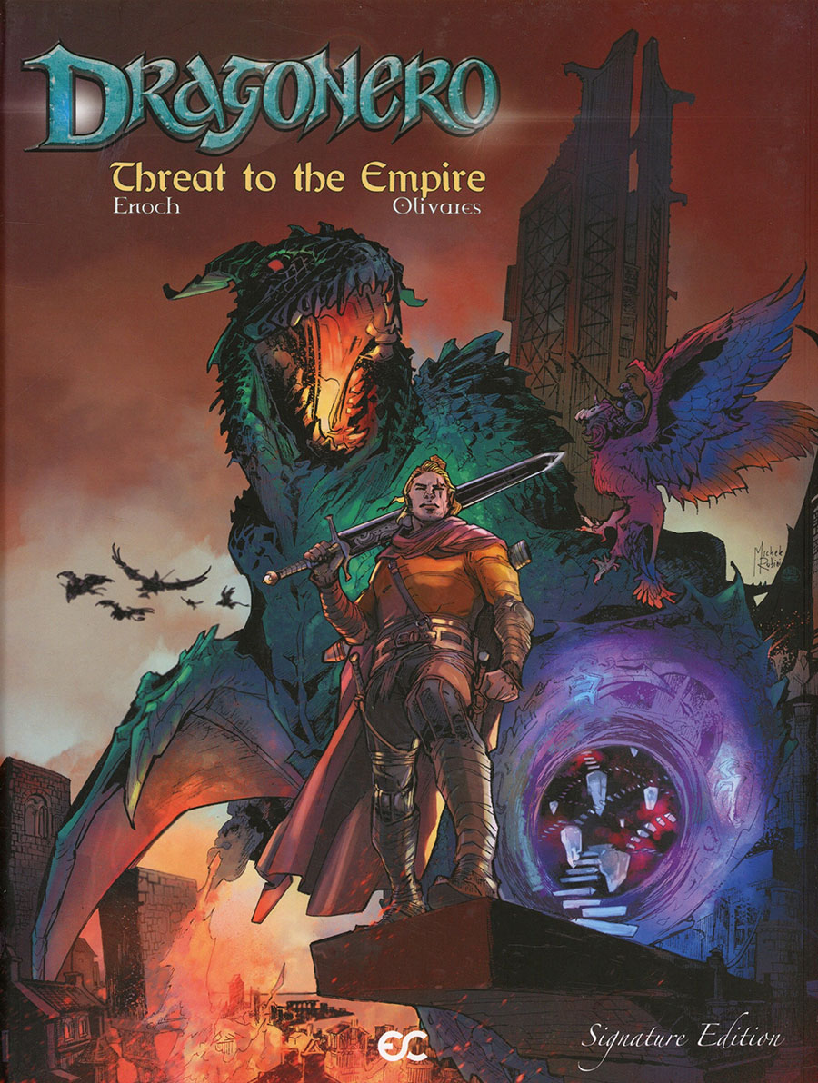Dragonero Threat To The Empire HC