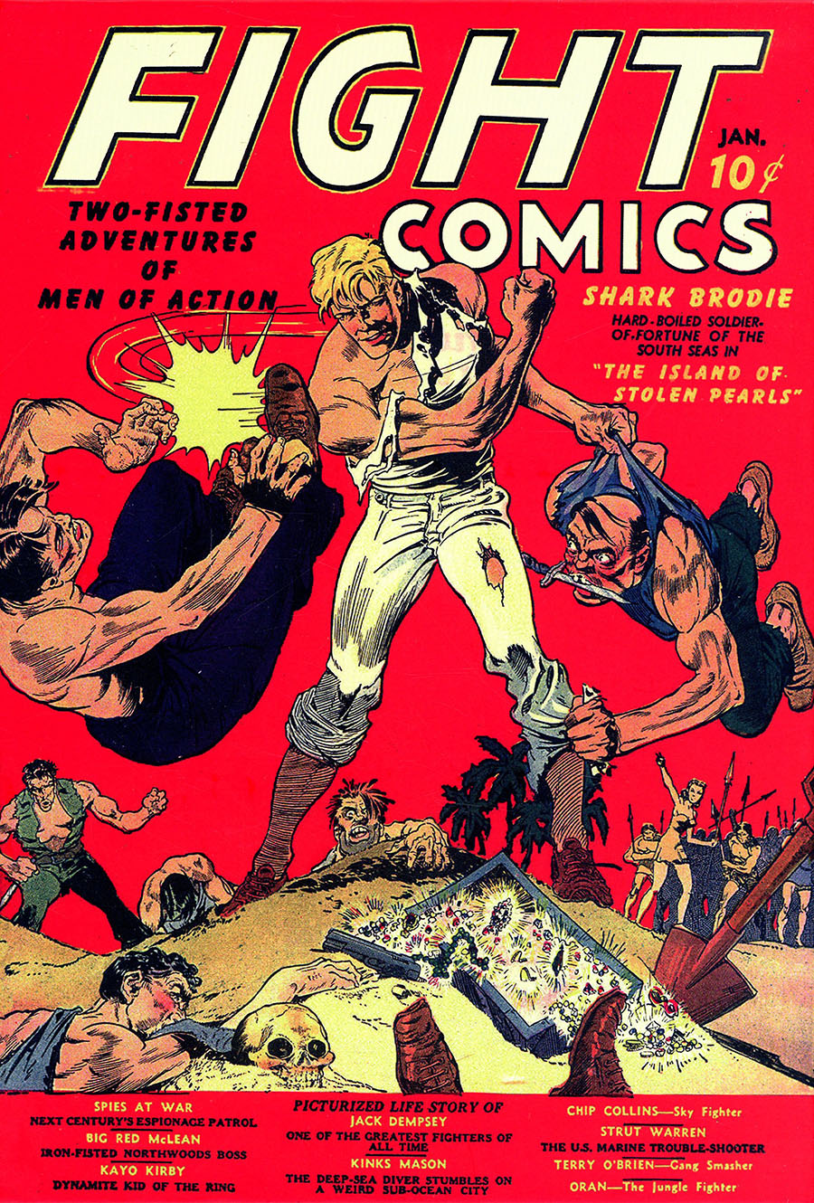 Golden Age Classics Fight Comics Vol 1 HC Slipcase Edition