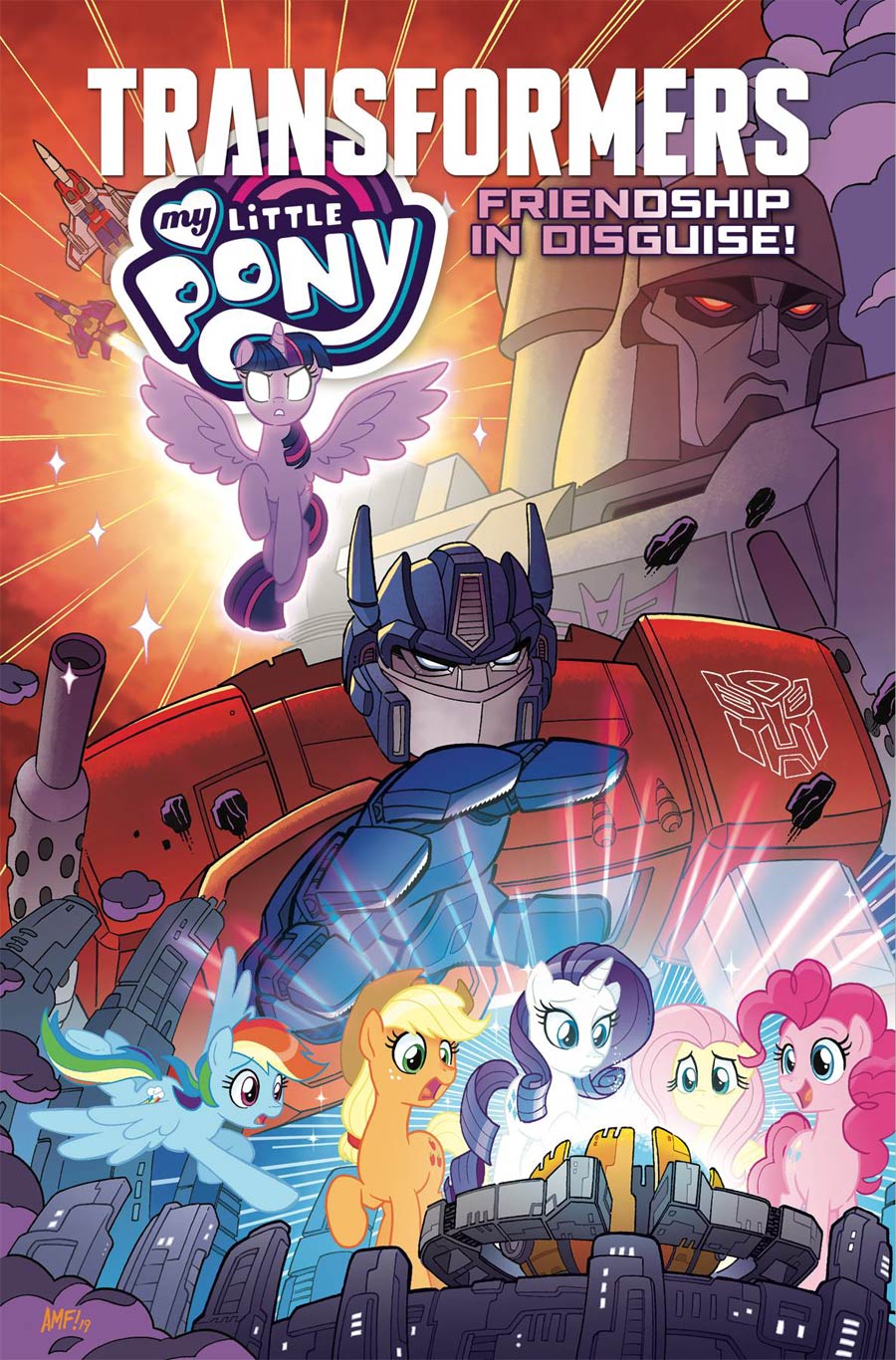 My Little Pony Transformers Friendship In Disguise TP