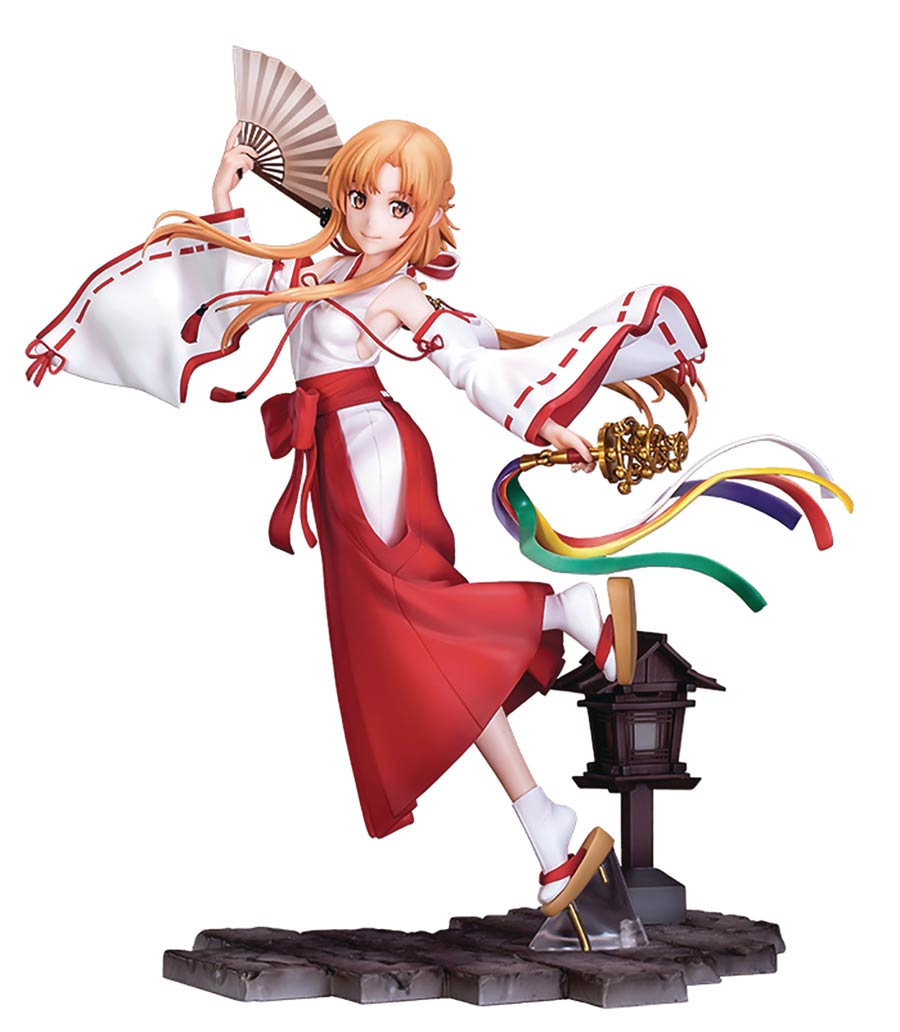 Sword Art Online Alicization War Of Underworld Asuna Miko 1/7 Scale PVC Figure