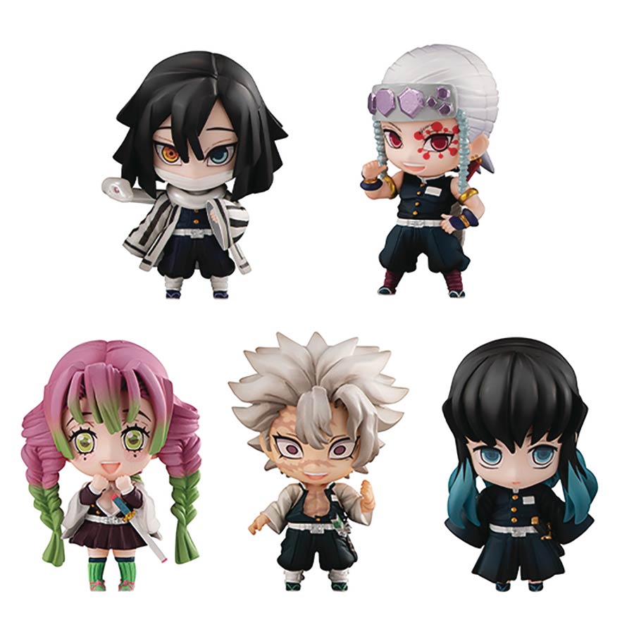 Demon Slayer Kimetsu No Yaiba Tanjiro & Hashiras Mascot Figure Set B