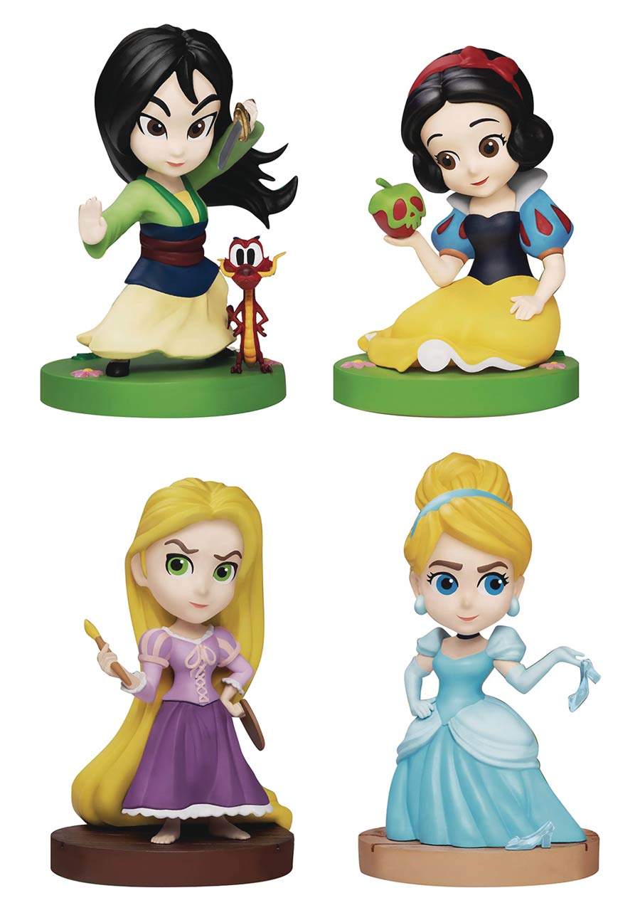 Disney Princess MEA-016 4-Piece Figure Set