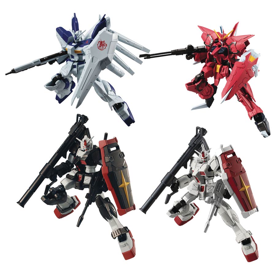 Gundam G Frame Mobile Suit Gundam Vol 2 Figure Blind Mystery Box 5-Piece Display