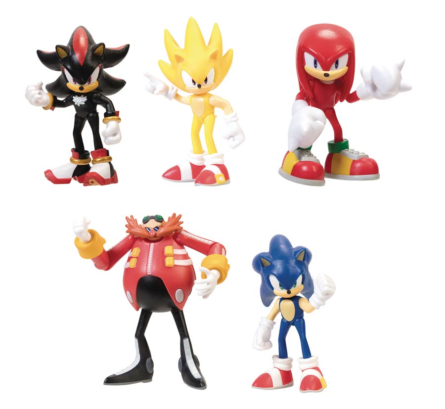 Sonic the Hedgehog 2 Movie 4-Inch Action Figures Wave 2 Case of 6