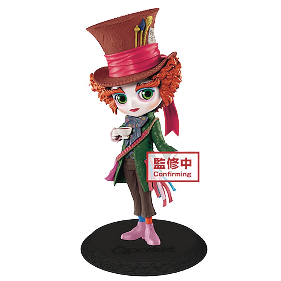 Alice In Wonderland Mad Hatter Q-Posket Figure - Version 2