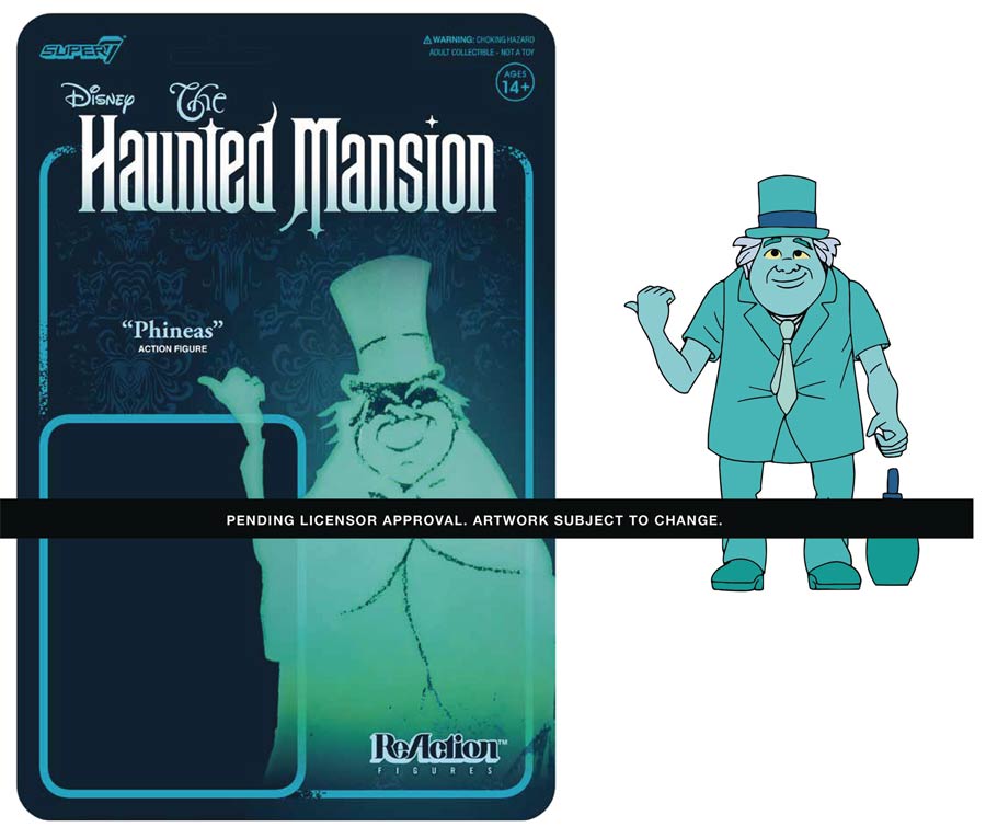 Disney Haunted Mansion ReAction Figure - Phineas Travel Ghost