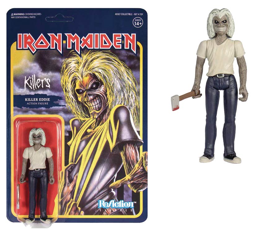 Iron Maiden ReAction Figure - Killers Eddie
