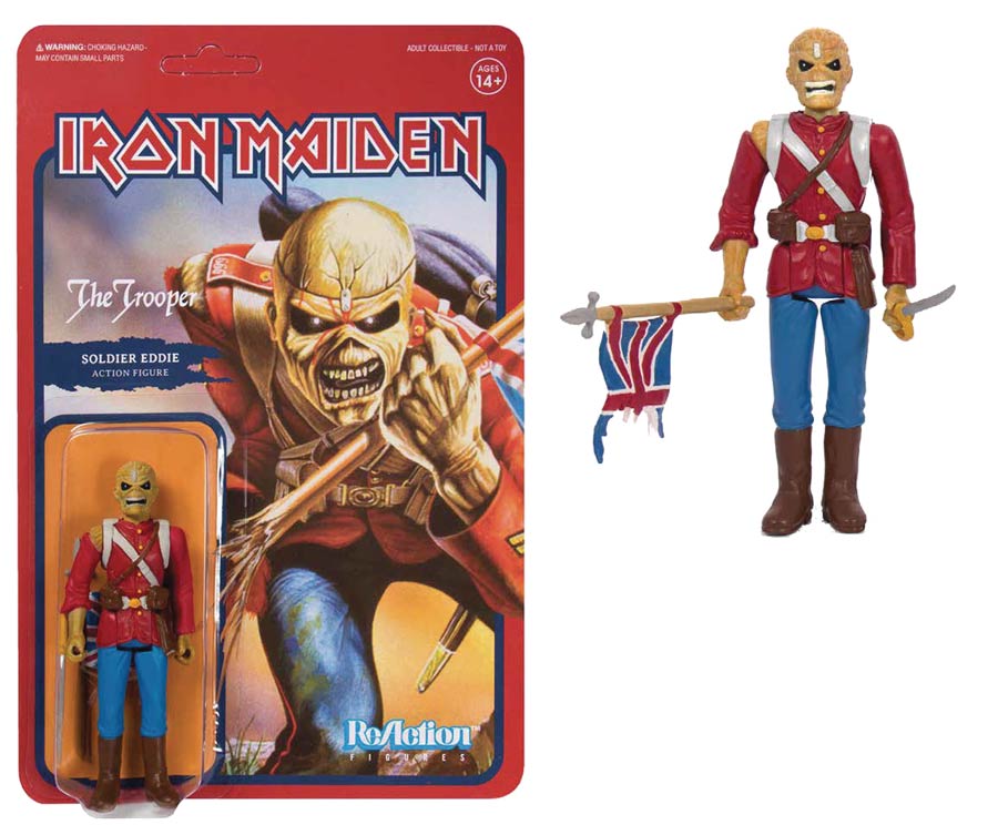 Iron Maiden ReAction Figure - Trooper Soldier Eddie