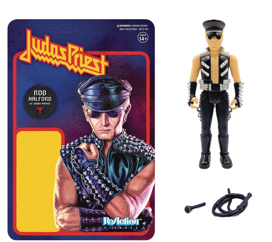 Judas Priest Rob Halford ReAction Figure