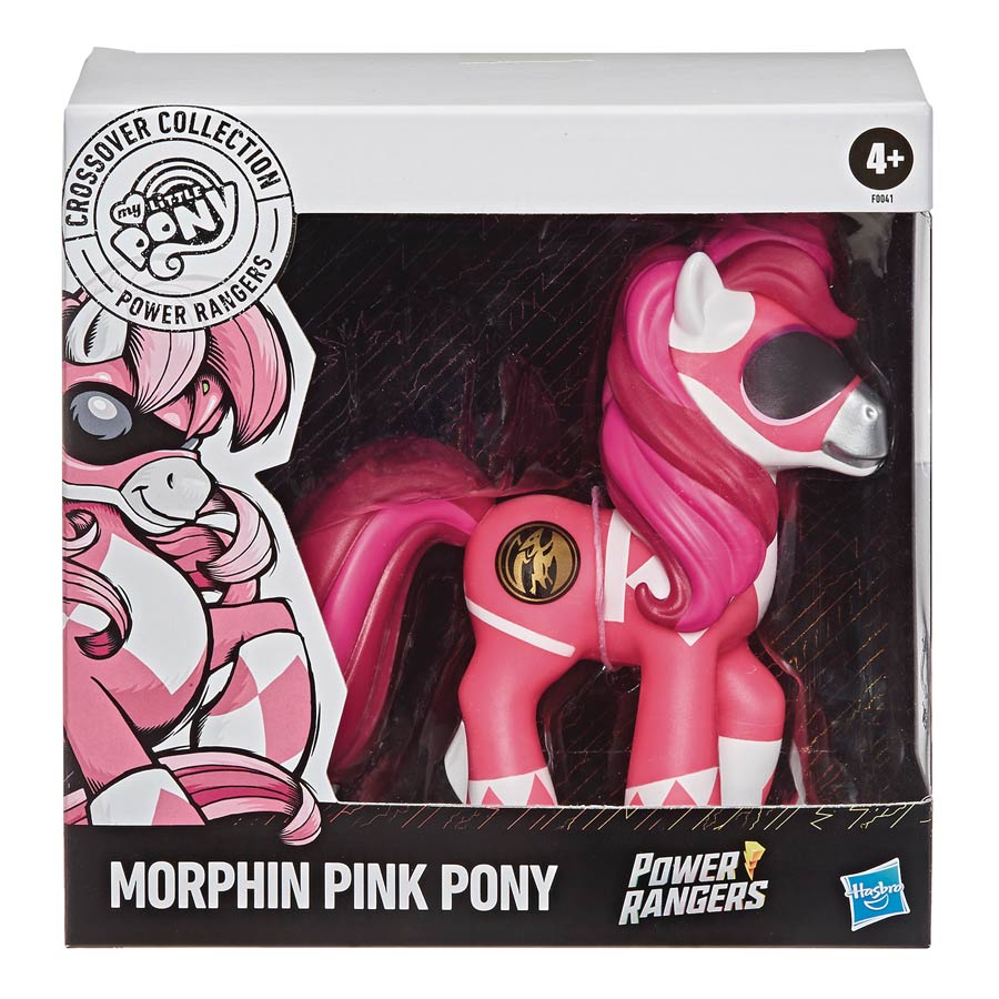 My Little Pony x Mighty Morphin Power Rangers Morphin Pink Pony Action Figure Case