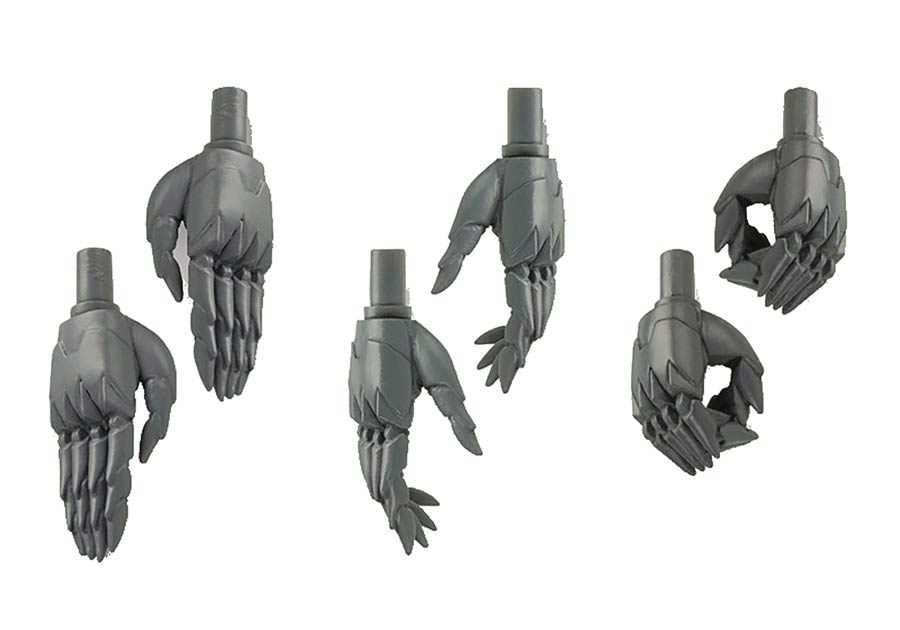 Mobile Suit Gundam Hand Unit MB41 Sharp Hand Accessory Model Kit