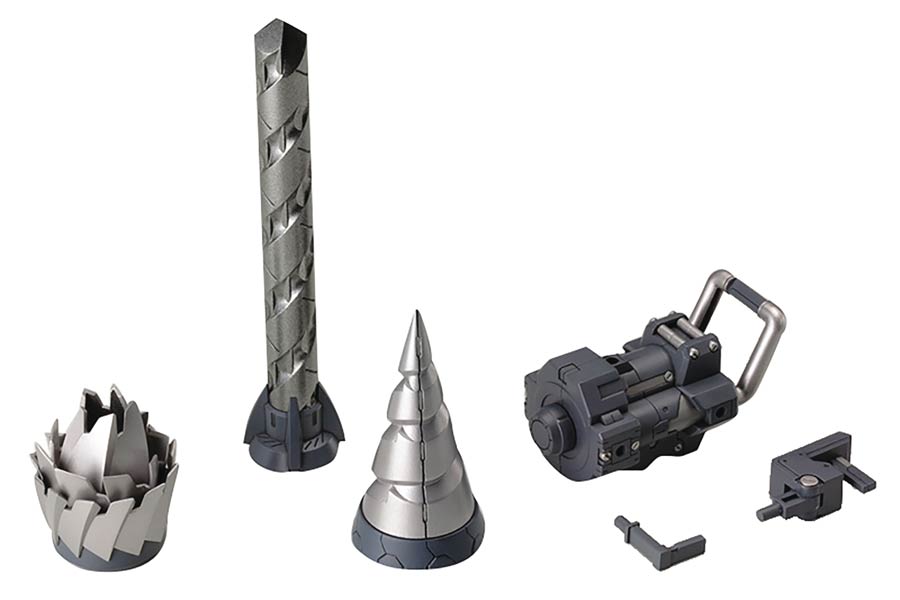 Mobile Suit Gundam Heavy Weapon Unit 09 Vortex Driver Model Kit Accessory