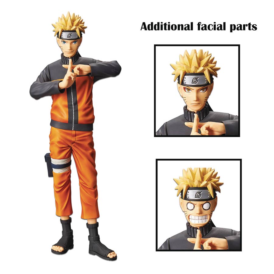 Naruto Shippuden Naruto Uzumaki Grandista Nero Figure