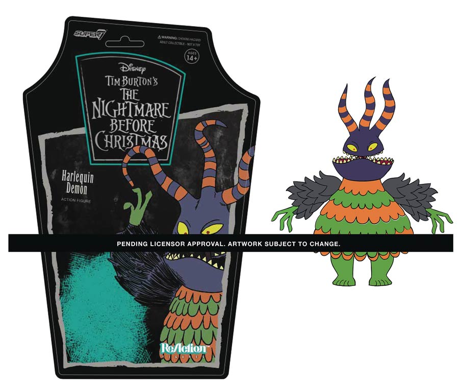 Nightmare Before Christmas ReAction Figure - Harlequin Demon