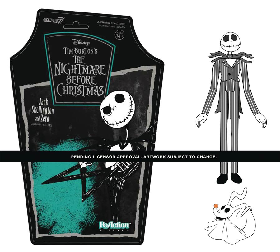 Nightmare Before Christmas ReAction Figure - Jack Skellington