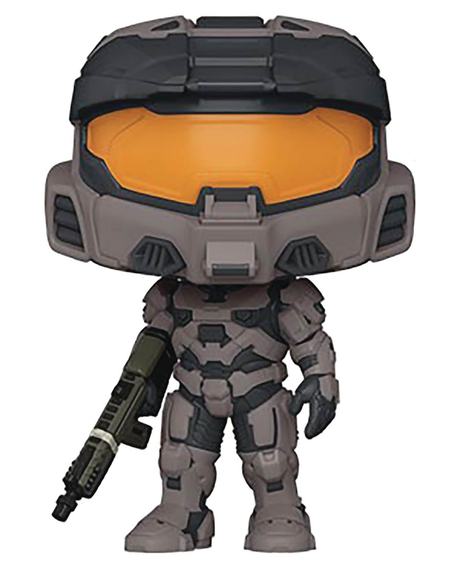 POP Games Halo Infinite Mark VII Gray Camo Vinyl Figure