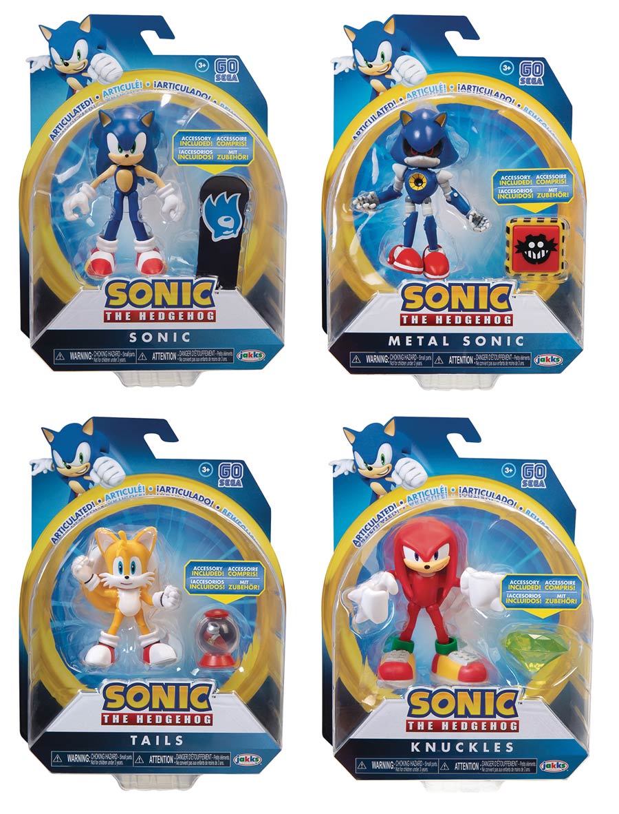 Sonic The Hedgehog 2020 Series 2 Metal Sonic 4 Action Figure Jakks