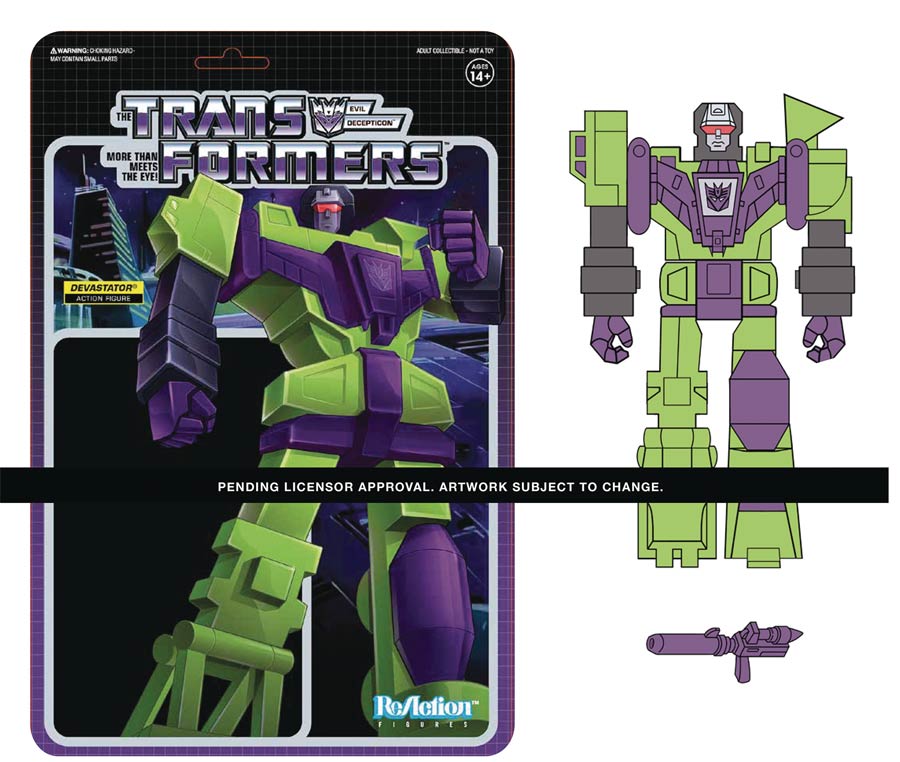 Transformers Devastator Large Scale ReAction Figure