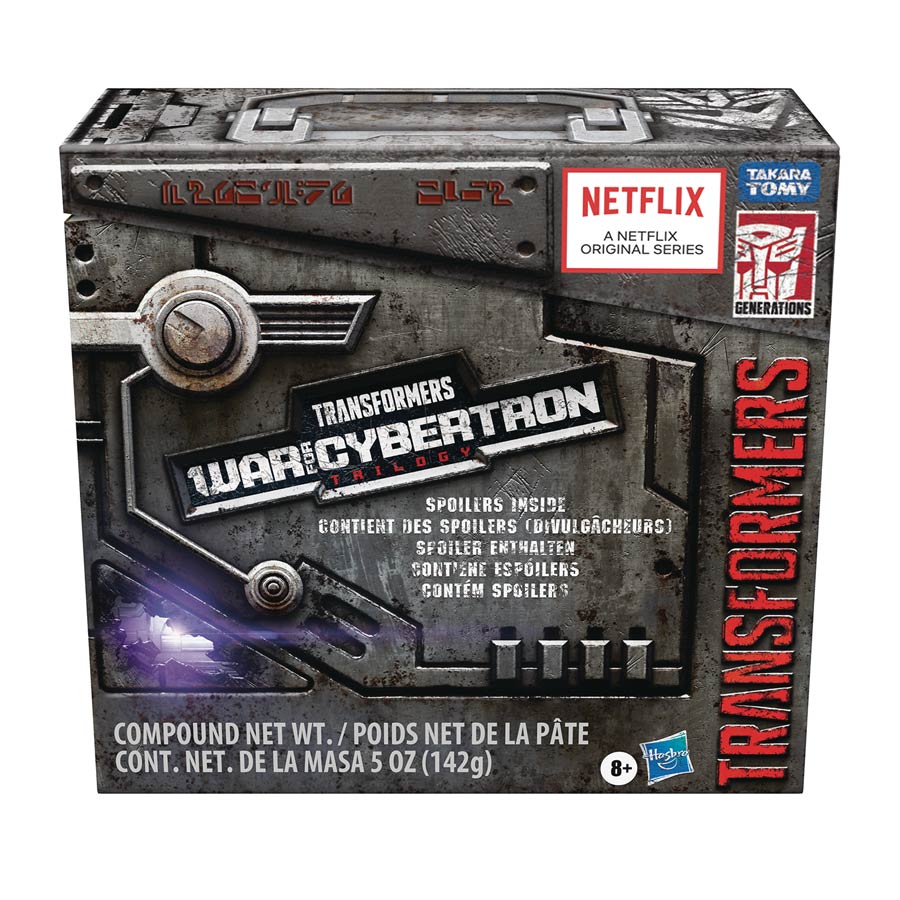 Transformers Generations War For Cybertron Leader-Class Spoiler Action Figure Pack Case