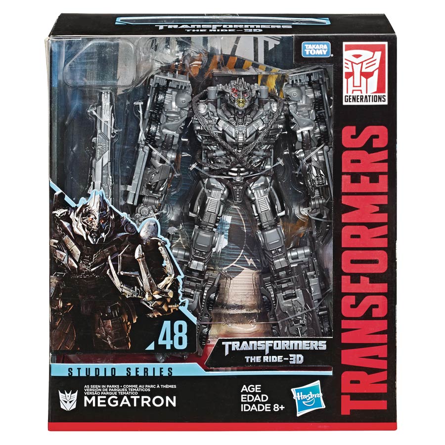 Transformers Studio Series Ride Megatron Leader Action Figure Case