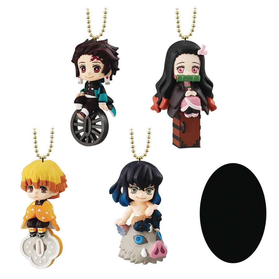 Demon Slayer Kimetsu No Yaiba Twinkle Dolly Figure Vol 1 8-Piece Display