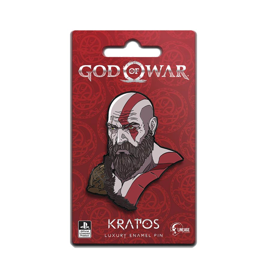 God Of War Icon Pin - Kratos