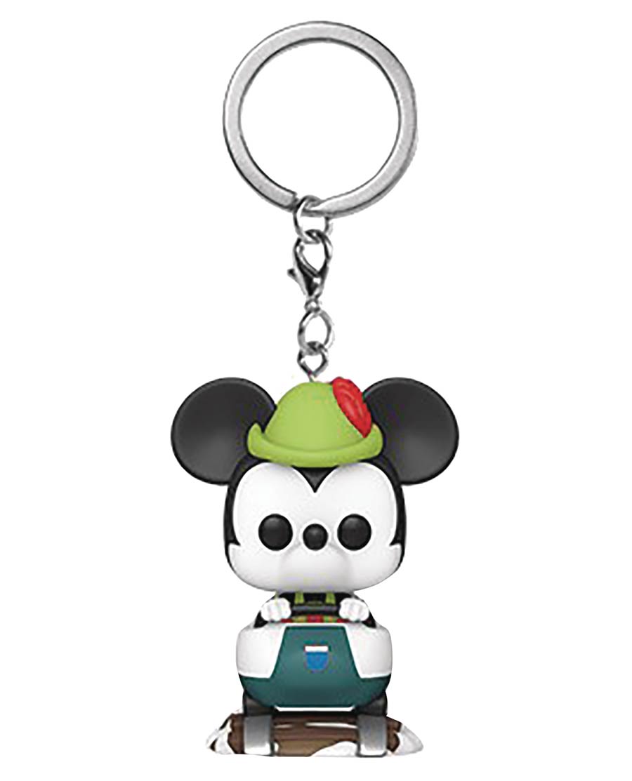 Pocket POP Disneyland 65th Anniversary Mickey & Matterhorn Figural Keychain