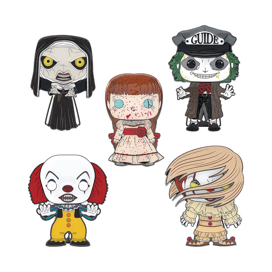 POP Horror Large Enamel Pin 12-Piece Assortment Case