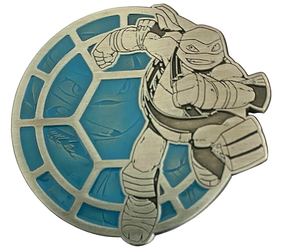 Teenage Mutant Ninja Turtles Portrait Series Pin - Leonardo