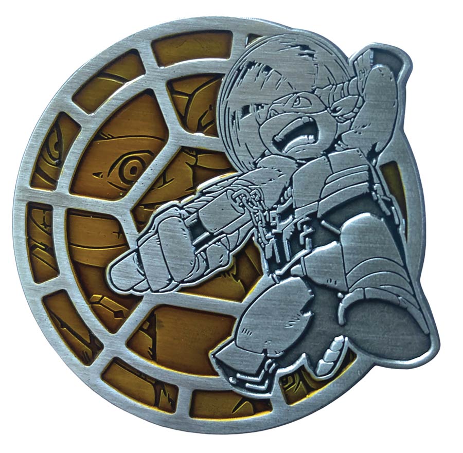 Teenage Mutant Ninja Turtles Portrait Series Pin - Michelangelo