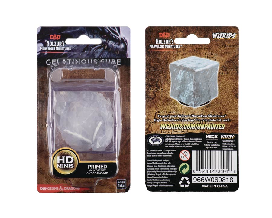 Dungeons & Dragons Nolzurs Marvelous Miniature - Gelatinous Cube