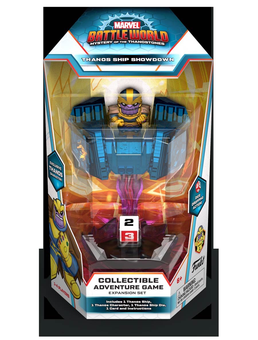 Funko Marvel Battleworld Game Thanos Ship Showdown Mega Pack