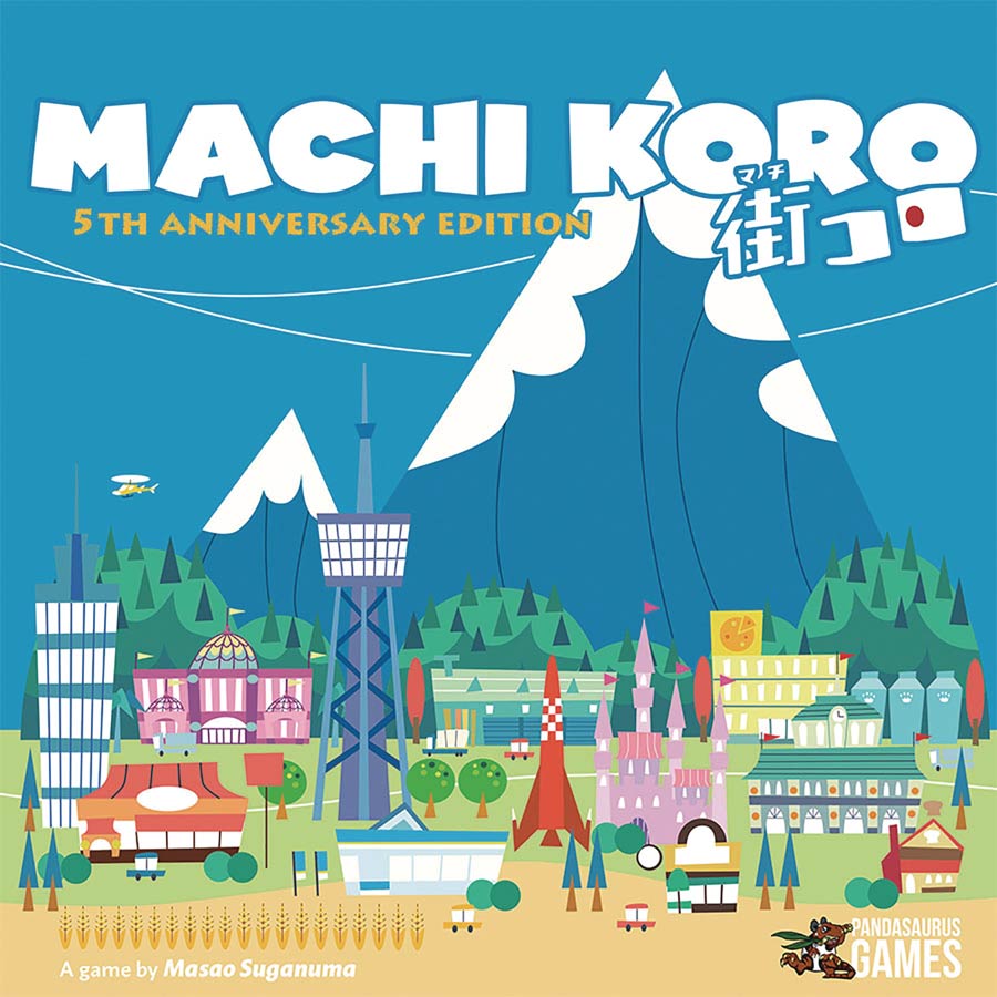Machi Koro Board Game 5th Anniversary Edition