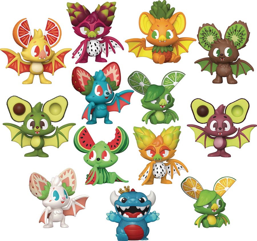 Fruit Bats Paka Paka Blind Package Figure 18-Piece Display