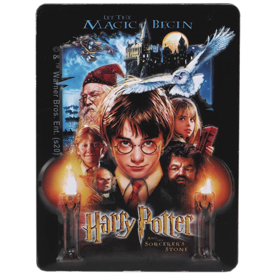 Harry Potter And The Sorcerers Stone Movie Poster Magnet