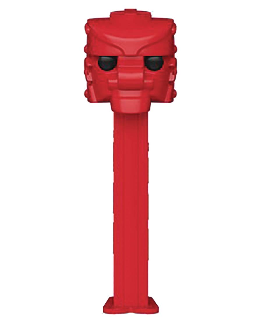 POP PEZ Retro Toy Candy Dispenser - Mattel Rock Em Sock Em Red Robot