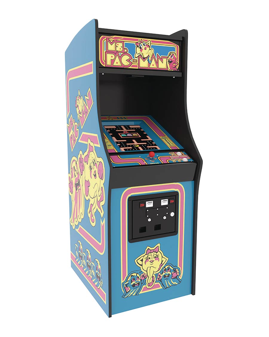Quarter Arcade Ms Pac-Man Arcade Machine