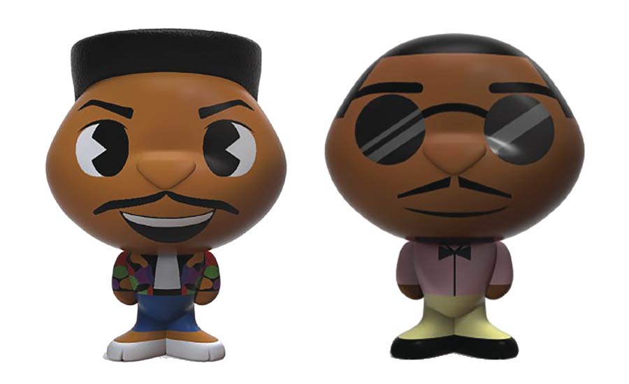 Fresh Prince & DJ Jazzy Jeff Bhunny 4-Inch Stylized 2-Pack Figure