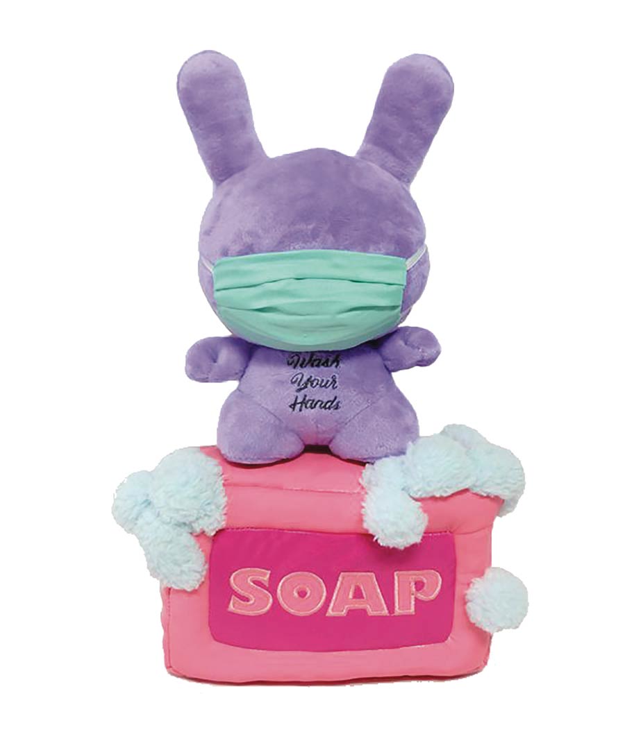Dunny Squeaky Clean Soap 8-Inch Plush
