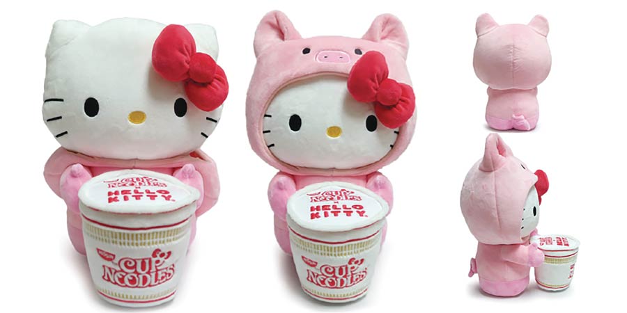 Hello Kitty x Nissin Cup Noodle 16-Inch Plush - Pork Cup