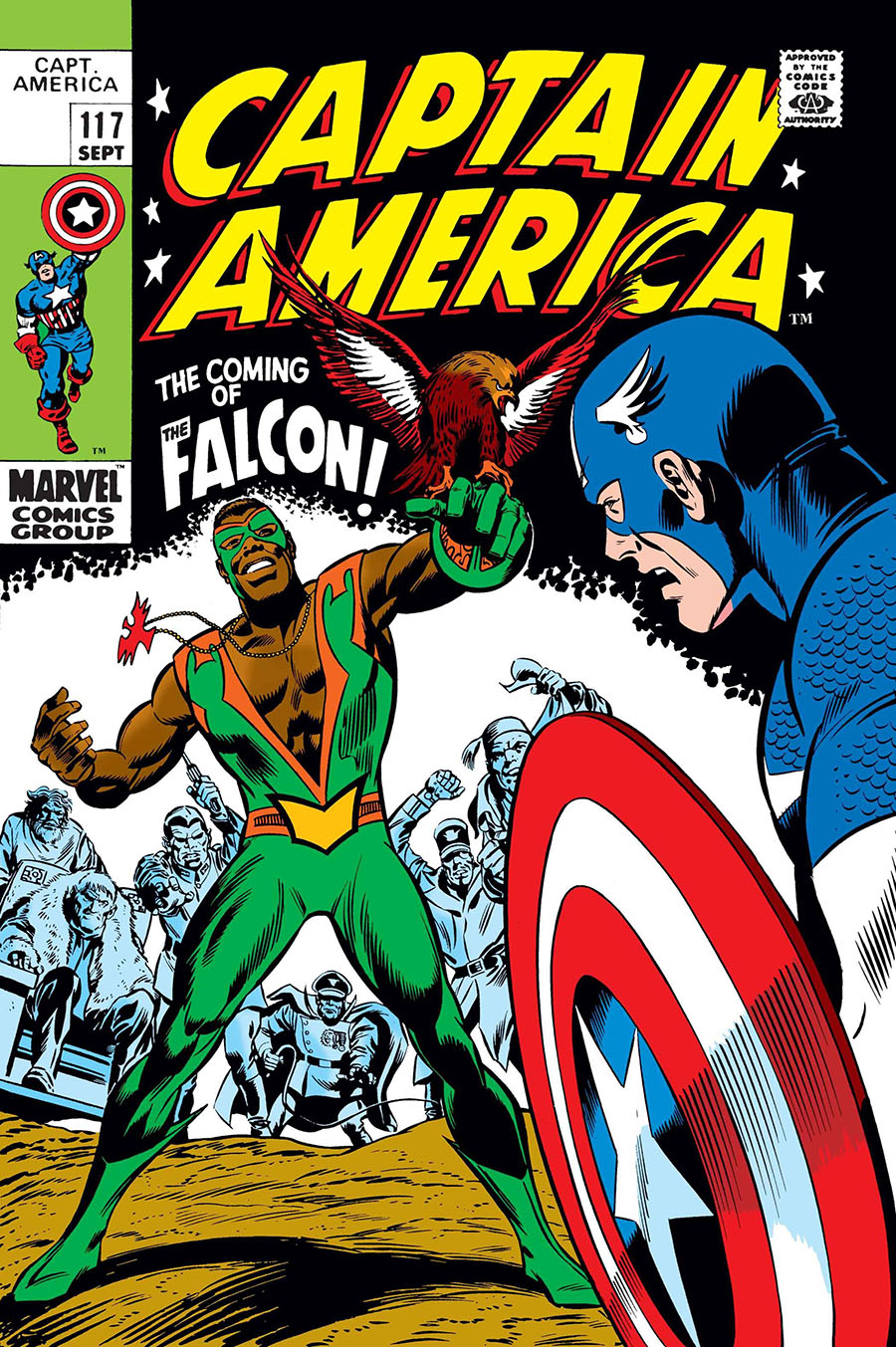 Captain America Vol 1 #117 Facsimile Edition By Gene Colan Poster