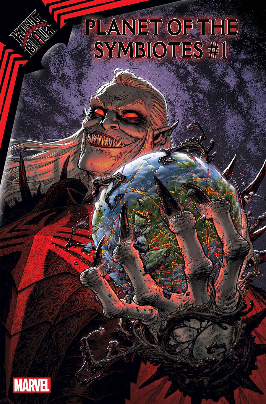 King In Black Planet Of The Symbiotes #1 By Tony Moore Poster