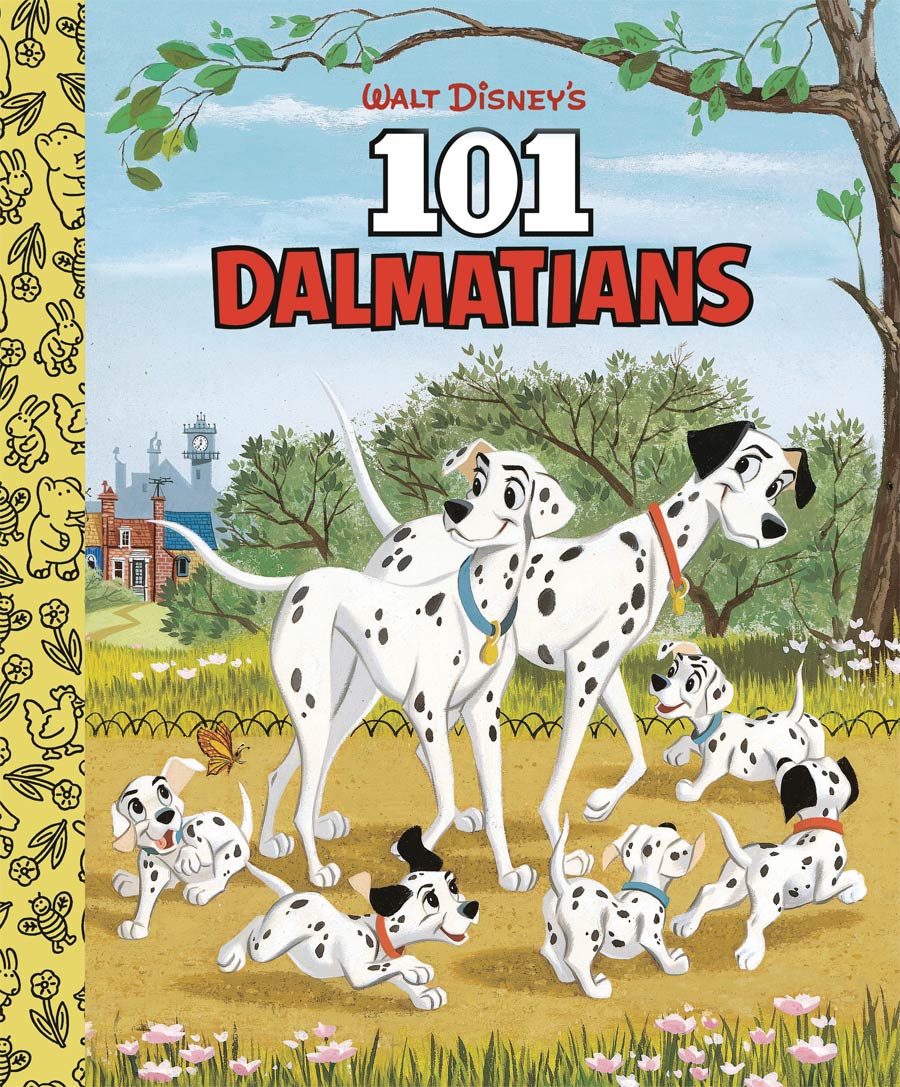 Walt Disneys 101 Dalmatians Little Golden Book HC
