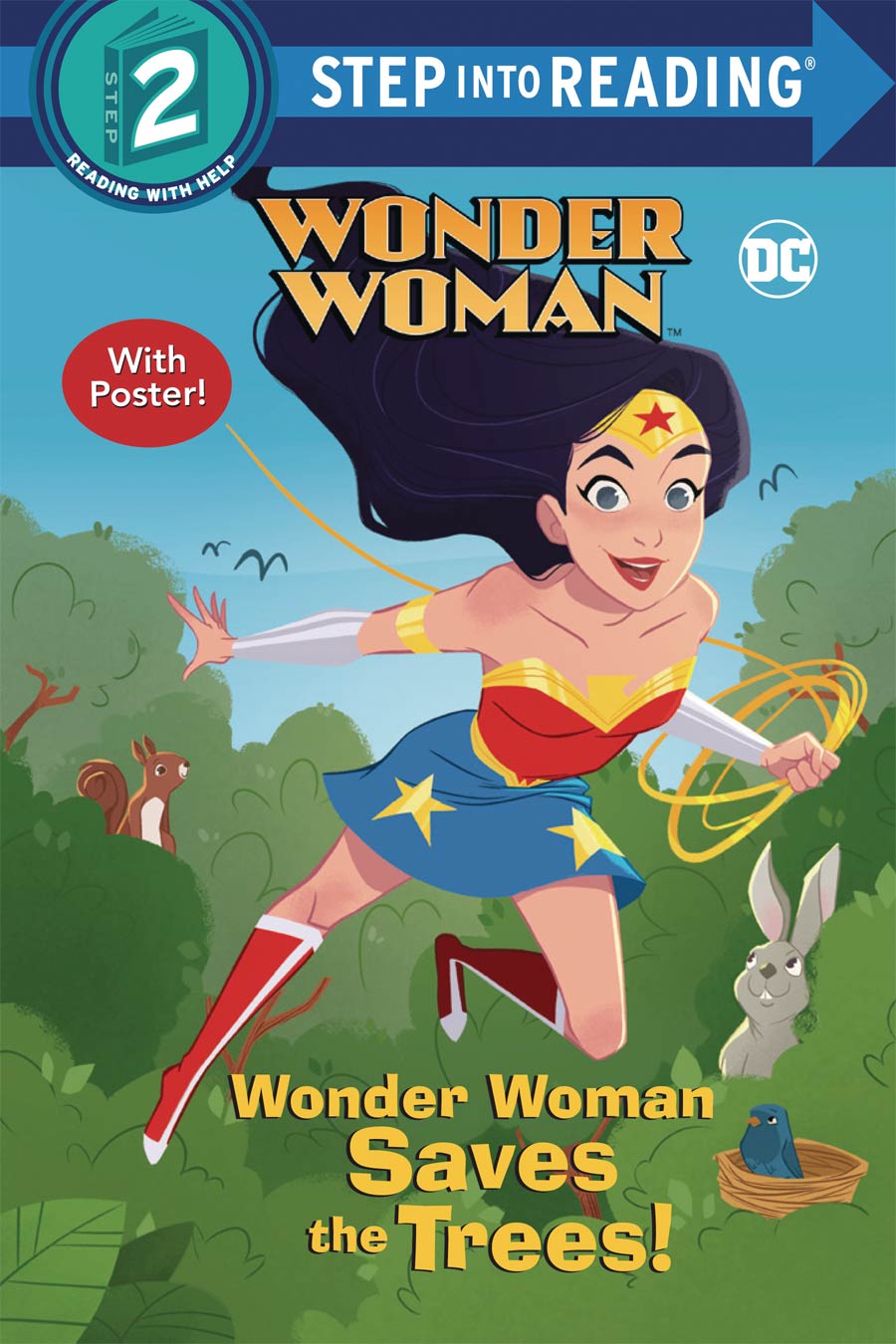 Wonder Woman Wonder Woman Saves The Trees Step Into Reading TP