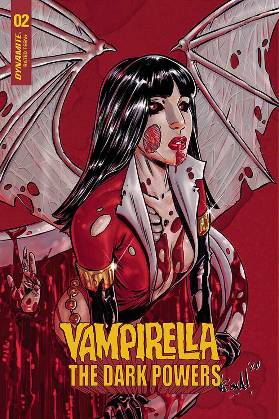 Vampirella The Dark Powers #2 Cover G Incentive Vincenzo Federici Zombie Variant Cover