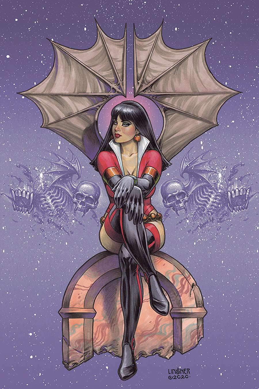 Vampirella The Dark Powers #2 Cover W Limited Edition Joseph Michael Linsner Virgin Cover