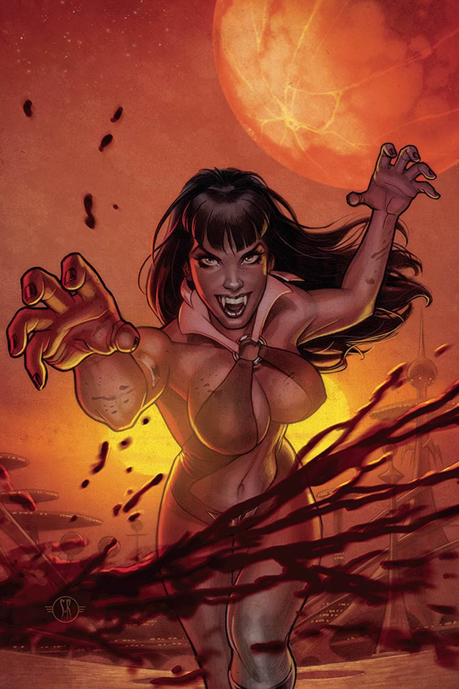 Vampirella Vol 8 #18 Cover T Limited Edition Stephane Roux Virgin Cover