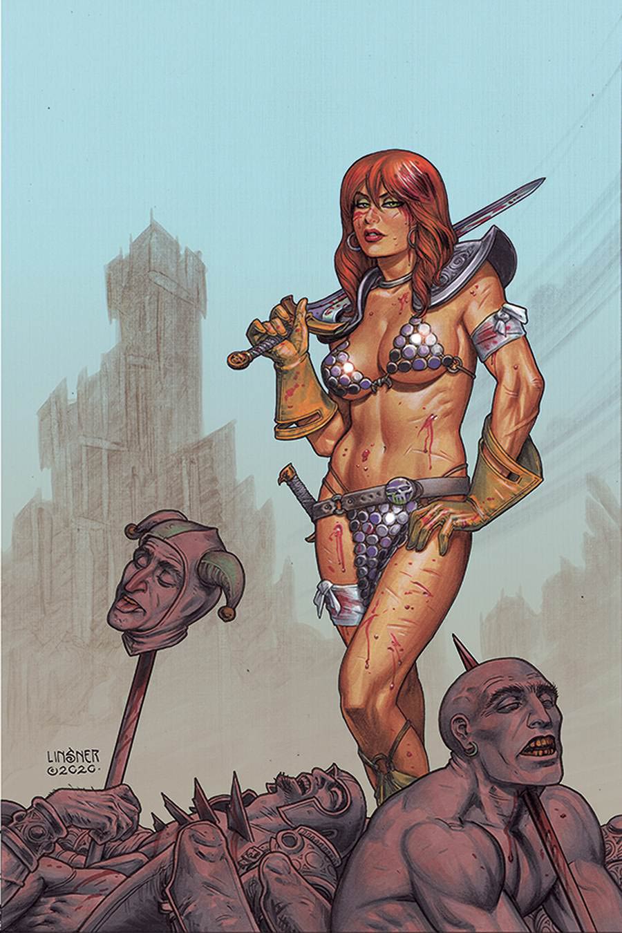 Red Sonja Vol 8 #23 Cover S Limited Edition Joseph Michael Linsner Virgin Cover